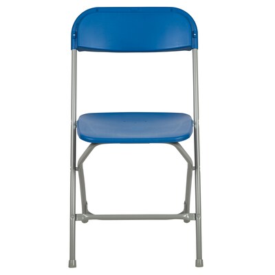 Flash Furniture HERCULES Series Plastic Banquet/Reception Chair, Blue, 2/Pack (2LEL3BLUE)