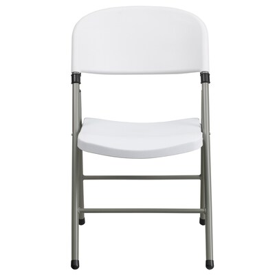 Flash Furniture HERCULES Folding Chair, White, 6/Pack (6DADYCD70WH)