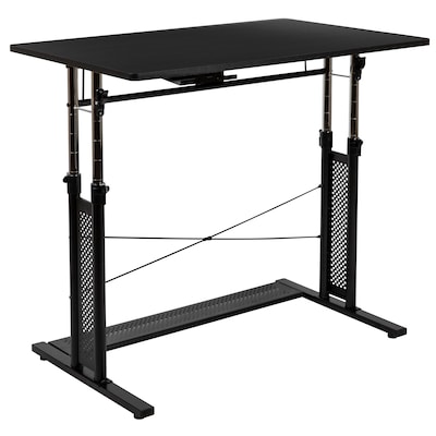 Flash Furniture 39 Table Desk, Black (NAN-JN-21908-GG)