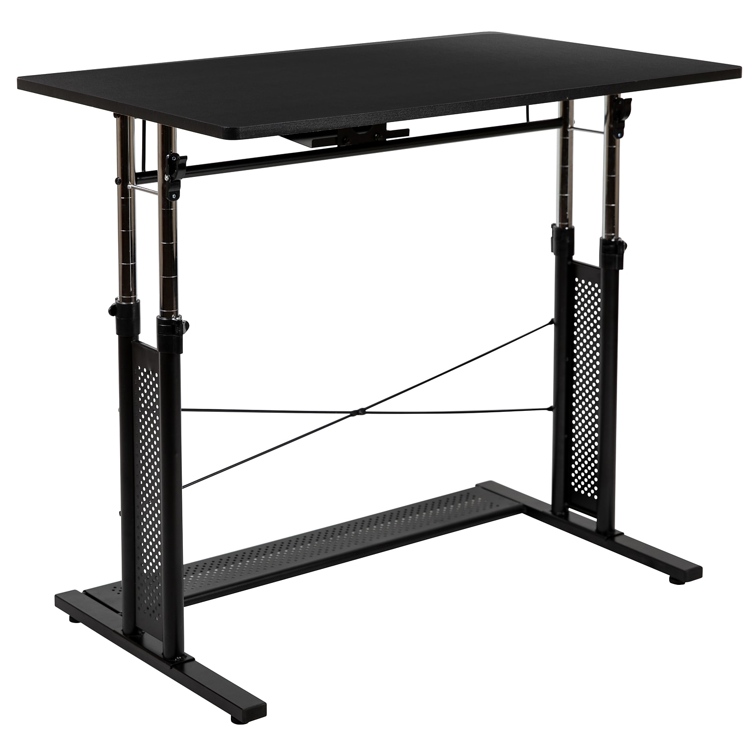 Flash Furniture 39 Table Desk, Black (NAN-JN-21908-GG)