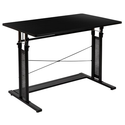Flash Furniture 39" Table Desk, Black (NAN-JN-21908-GG)