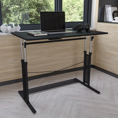 Flash Furniture 39 Table Desk, Black (NAN-JN-21908-GG)