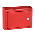 AdirOffice Red Wall Mountable Suggestion Drop Box 9.75 W x 7 H x 3 D