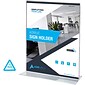AdirOffice Sign Holder, 8.5" x 11", Clear Acrylic, 12/Pack (639-8511-12-TS)
