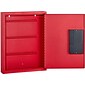 AdirOffice 60-Key Digital Cabinet, Red (680-60-RED)