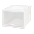 IRIS® Deep Box Chest Drawer, White, 3 Pack (591088)