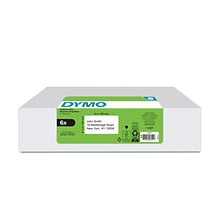 DYMO LabelWriter 2050811 Shipping Labels, 4 x 2-1/8, Black on White, 220 Labels/Roll, 6 Rolls/Box