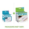 DYMO LabelWriter 30252 Mailing Address Labels, 3-1/2 x 1-1/8, Black on White, 350 Labels/Roll, 2 R