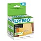 DYMO LabelWriter 30254 Mailing Address Labels, 3-1/2" x 1-1/8", Black on Clear, 130 Labels/Roll (30254)