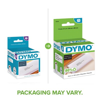 Dymo LW Shipping Labels - White