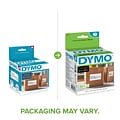 DYMO LabelWriter 30323 Shipping Labels, 4 x 2-1/8, Black on White, 220 Labels/Roll (30323)