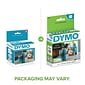 DYMO LabelWriter 30332 Multi-Purpose Labels, 1" x 1", Black on White, 750 Labels/Roll (30332)