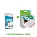 Dymo LabelWriter Address 30572 Label Printer Labels, 1.13W, Black On White, 260 Labels/Roll, 2 Roll