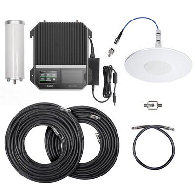 weBoost Office 200 High-Performing Cell Phone Signal Booster, Black (471047)