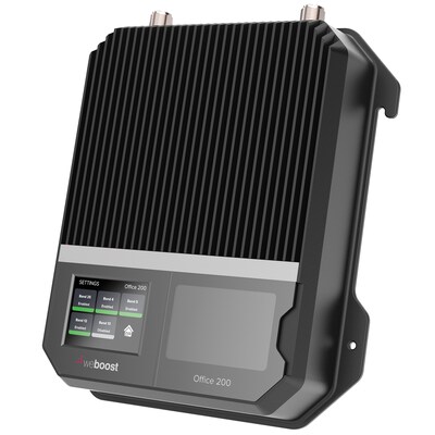 weBoost Office 200 High-Performing Cell Phone Signal Booster, Black (472047)