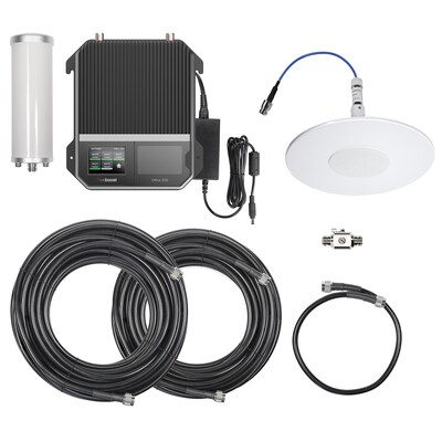 weBoost Office 200 High-Performing Cell Phone Signal Booster, Black (472047)