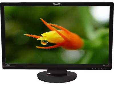 PLANAR Refurbished 27" LCD Monitor, Black (PX2710MW)