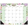 2022 Willow Creek Succulent 17 x 22 Monthly Desk Pad Calendar (22160)