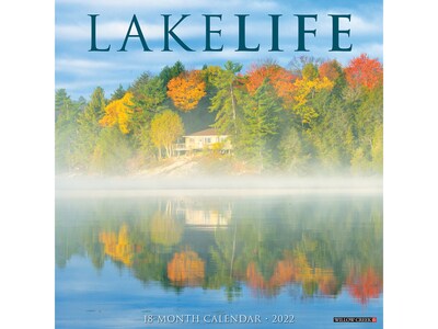 2022 Willow Creek LakeLife 12 x 12 Monthly Wall Calendar (18651)