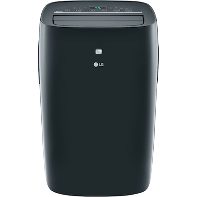 LG 12000 BTU (8000 BTU DOE) Portable Air Conditioner with Remote, Black (LP0821GSSM)