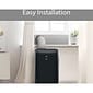 LG 12000 BTU (8000 BTU DOE) Portable Air Conditioner with Remote, Black (LP0821GSSM)