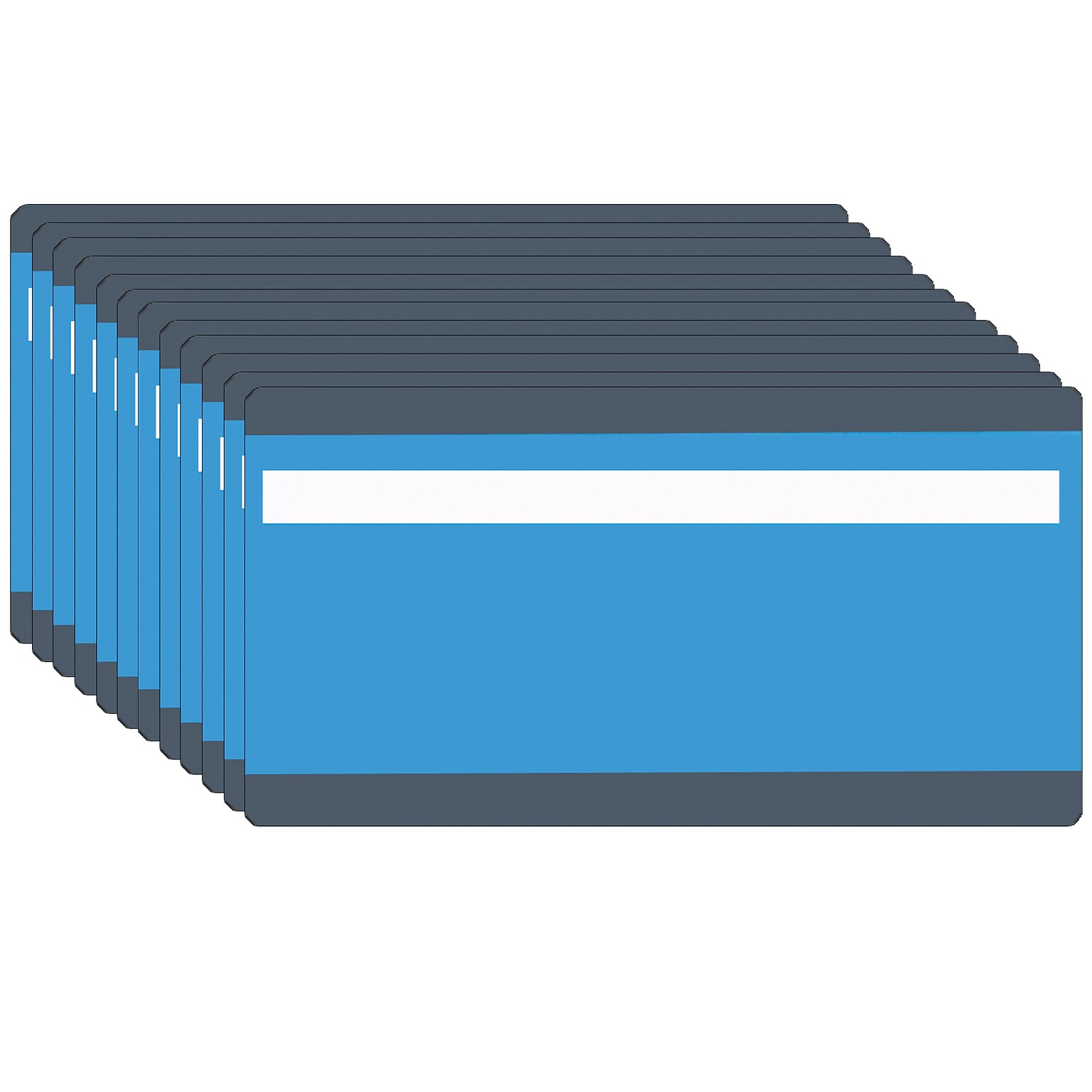Ashley Productions® Cut-Out Window Trakker Reading Guide, Blue, Grade K+ (ASH10826-12)