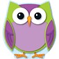Carson Dellosa Education Colorful Owl Mini Cut-Outs, 36 Per Pack, 6 Packs (CD-120133-6)