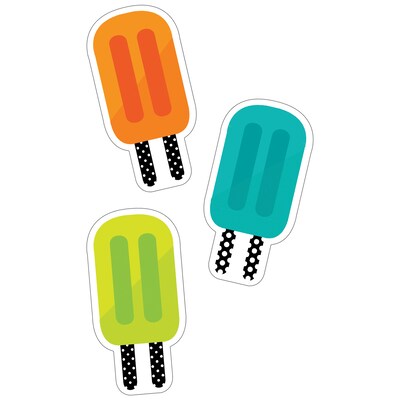 Schoolgirl Style™ Simply Stylish Tropical Pops Cut-Outs, 36 Per Pack, 3 Packs (CD-120582-3)