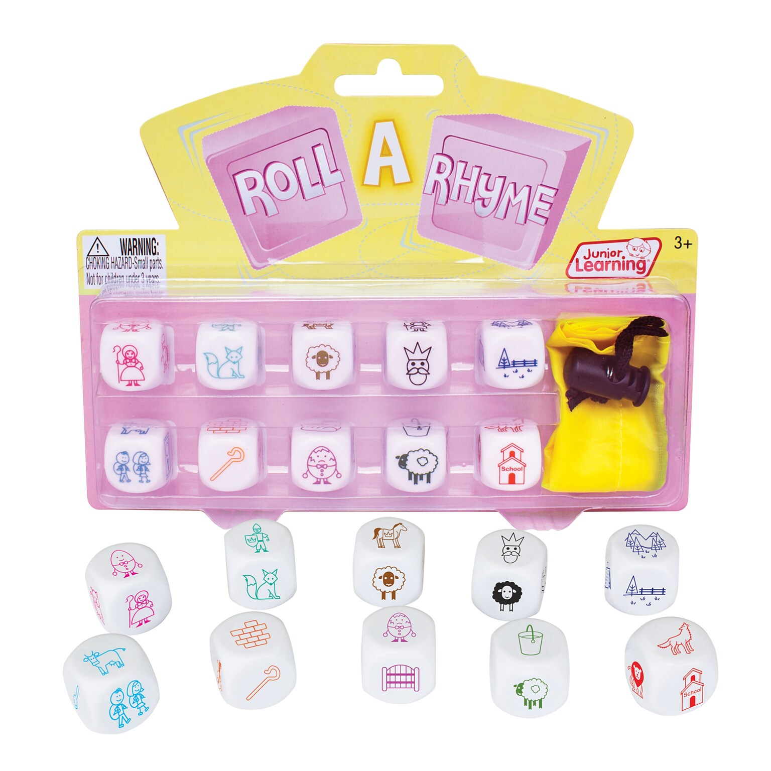 Junior Learning Roll A Rhyme Game, Grade PK (JRL138)