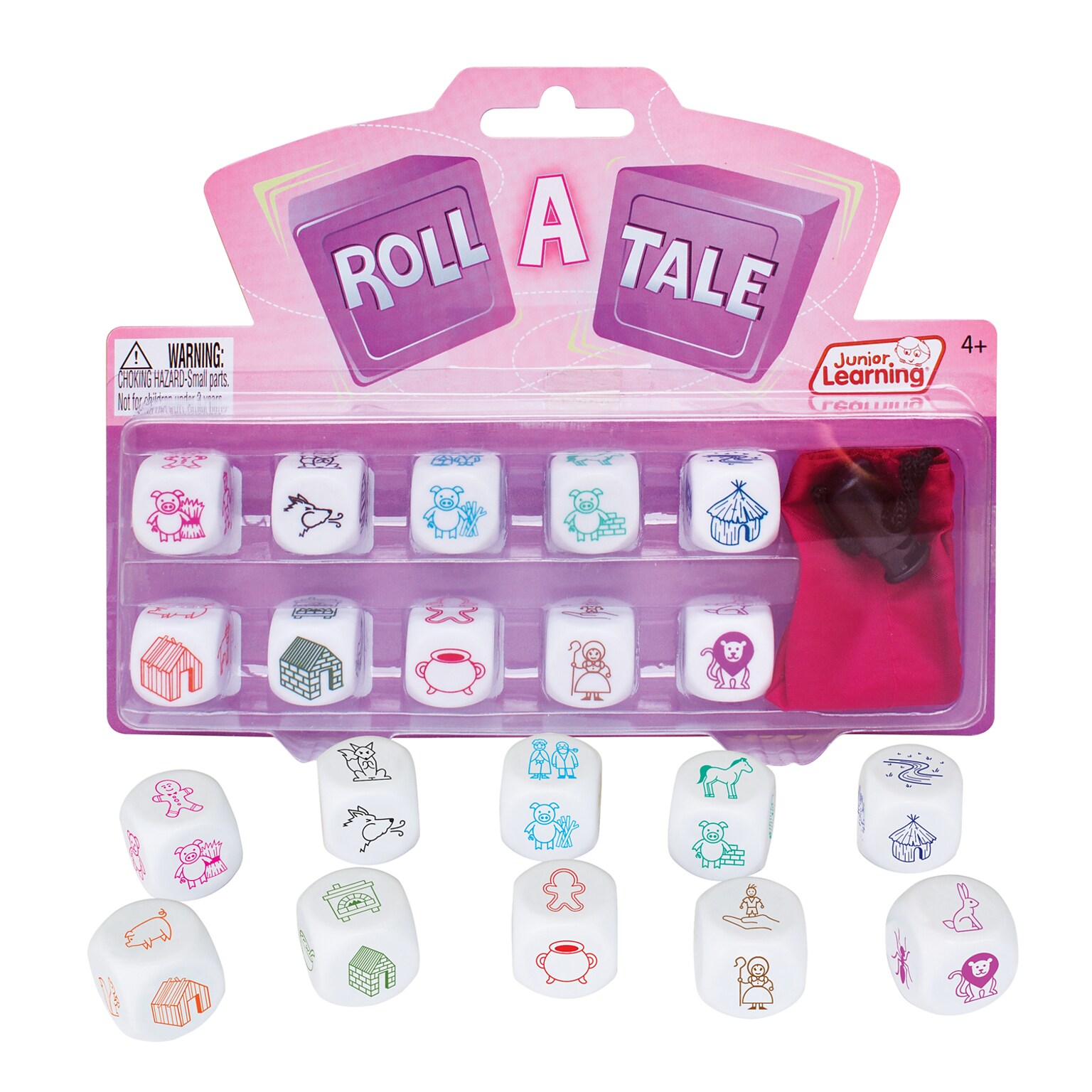 Junior Learning Roll A Tale Game, Grade PK (JRL139)