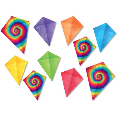 North Star Teacher Resources Bulletin Board Accents, Kites - Soar To Your Potential, 40 Per Pack, 6 Packs (NST3214-6)