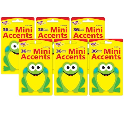 TREND Frog Mini Accents, 36 Per Pack, 6 Packs (T-10504-6)