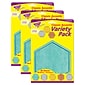 TREND I ? Metal™ Hexagons Classic Accents Variety Pack, 36 Per Pack, 3 Packs (T-10643-3)