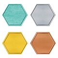 TREND I ? Metal™ Hexagons Classic Accents Variety Pack, 36 Per Pack, 3 Packs (T-10643-3)