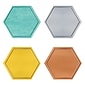 TREND I ? Metal™ Hexagons Classic Accents Variety Pack, 36 Per Pack, 3 Packs (T-10643-3)