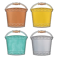 TREND I ? Metal Buckets Classic Accents Variety Pack, 36 Per Pack, 3 Packs (T-10674-3)