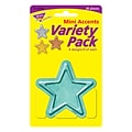 TREND I ? Metal Stars Mini Accents Variety Pack, 36 Per Pack, 6 Packs (T-10733-6)