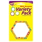 TREND Color Harmony™ Hexa-swirls Mini Accents Variety Pack, 36 Per Pack, 6 Packs (T-10740-6)