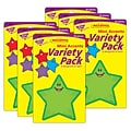 TREND Stars Mini Accents Variety Pack, 36 Per Pack, 6 Packs (T-10801-6)