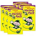 TREND Monkeys and Bananas Mini Accents Variety Pack, 36 Per Pack, 6 Packs (T-10818-6)