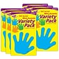 TREND Handprints Mini Accents Variety Pack, 36 Per Pack, 6 Packs (T-10831-6)