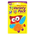 TREND Owl-Stars! Mini Accents Variety Pack, 36 Per Pack, 6 Packs (T-10880-6)