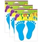 Teacher Created Resources Footprint Accents, 42 Per Pack, 3 Packs (TCR5115-3)