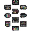 Teacher Created Resources Chalkboard Brights Positive Sayings Accents, 30 Per Pack, 3 Packs (TCR5576