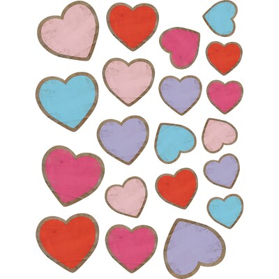 Teacher Created Resources Home Sweet Classroom Hearts Accents, Assorted Sizes, 60 Per Pack, 3 Packs (TCR8465-3)