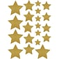 Teacher Created Resources Gold Shimmer Stars Accents, Assorted Sizes, 60 Per Pack, 3 Packs (TCR8868-3)