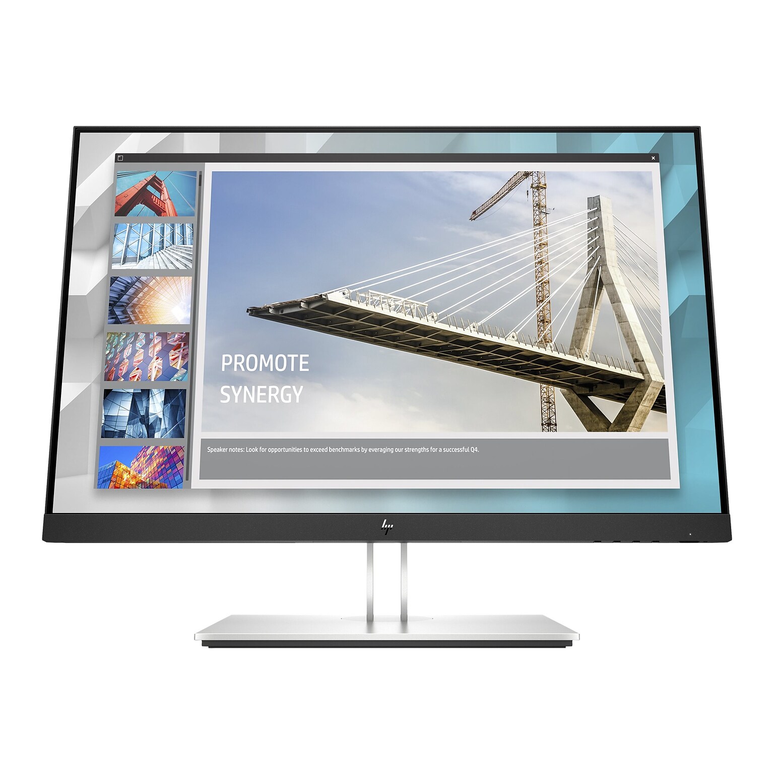 HP E24i G4 24 LED Monitor, Black (9VJ40AA#ABA)