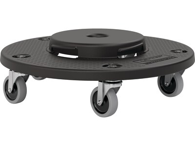Suncast Round Trash Can Dolly, Black (TCUDOLLY2)