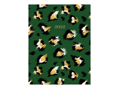 2022 Willow Creek Leopard Print 8.5 x 11 Weekly Planner, Multicolor (21965)