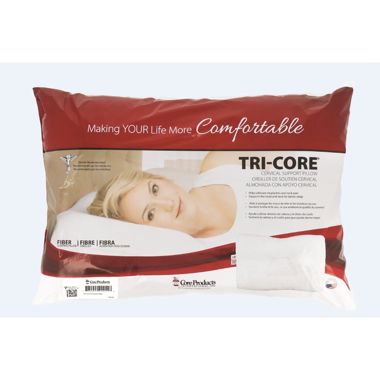 Core Products Mid-Core Cervical Pillow Gentle (FIB-222)